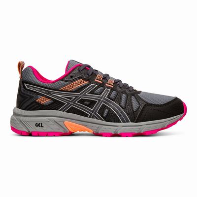 Asics Gel-Venture 7 - Naisten Juoksukengät - Harmaat/Hopea